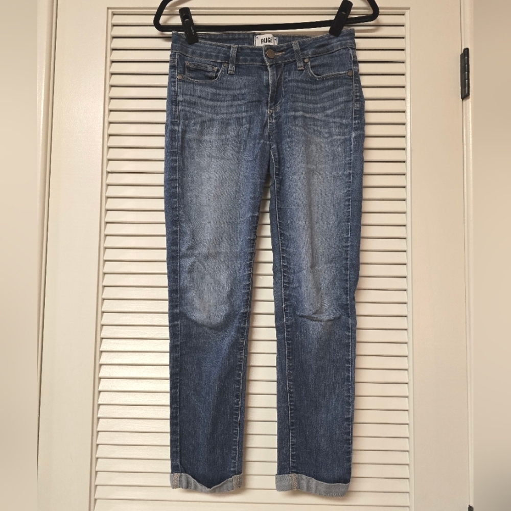 Paige - Kylie Crop Denim Jeans With Pockets